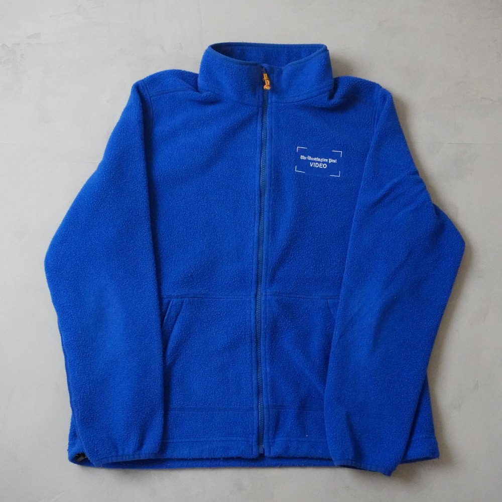 LL Bean Fleece Jacket Large Womens Blue Full Zip Washington Post